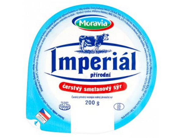 Moravia Натуральный свежий сливочный сыр Империал 200 г